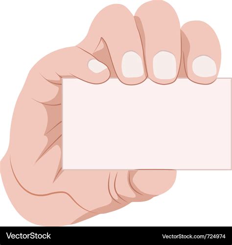 hand holding standard business card|hand holding business card vector.